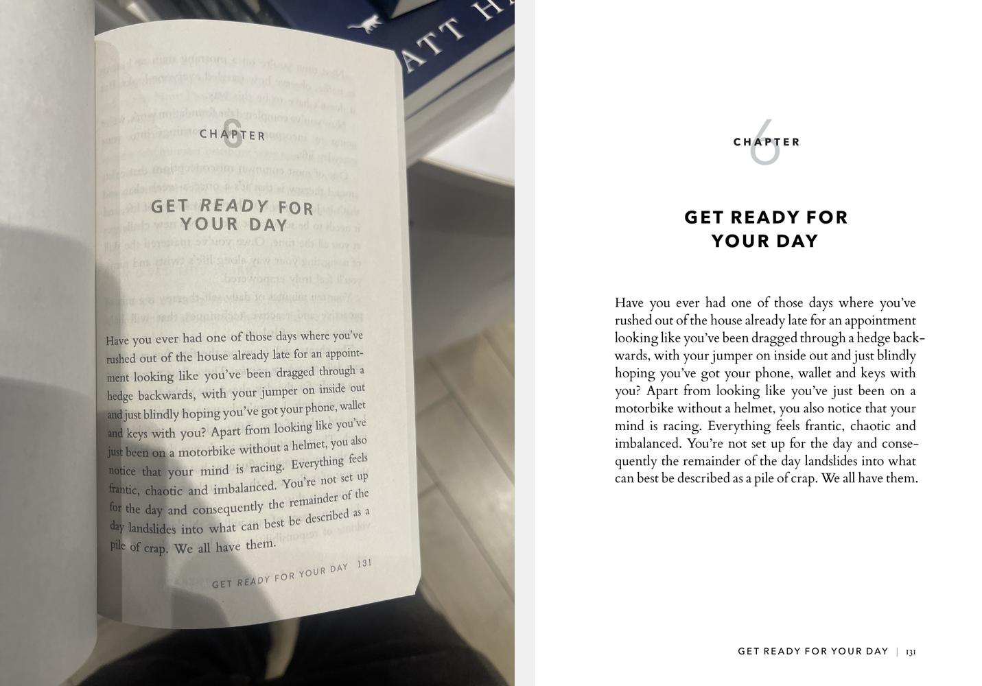 Chapter 6 Real Book vs LaTeX Comparison
