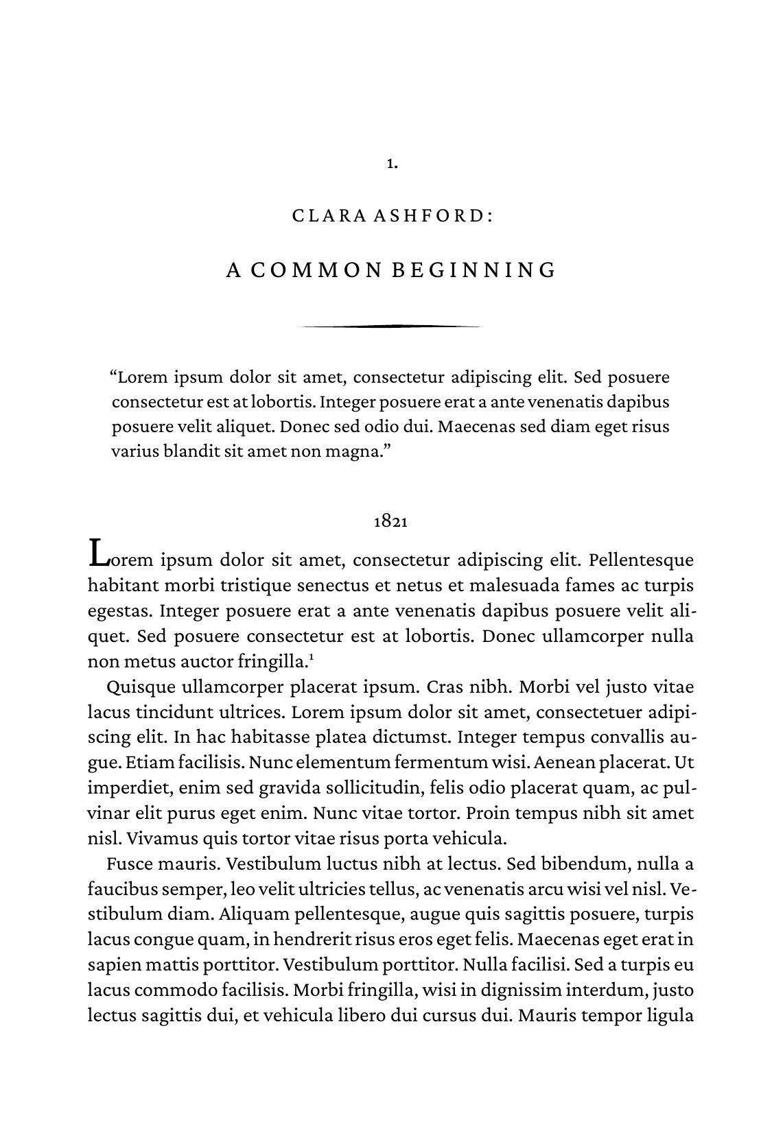 Chapter Opening